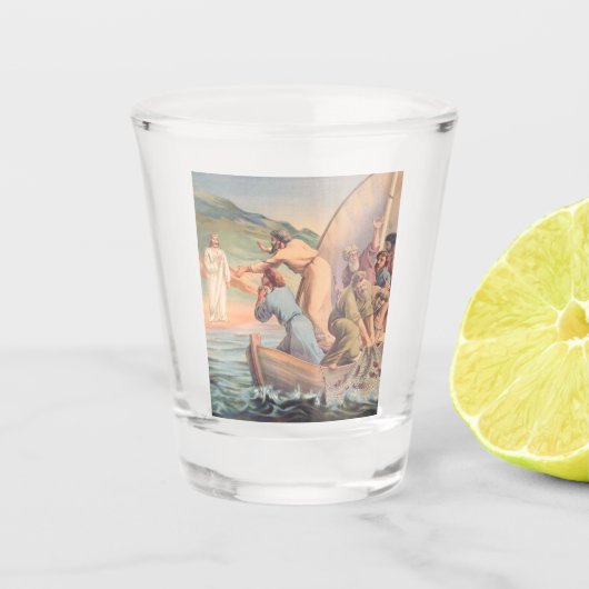 Simon houdt van jou shot glas (Voorkant)