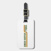 Simon Kenton Trail Ohio Bagagelabel (Voorkant verticaal)