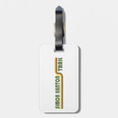 Simon Kenton Trail Ohio Bagagelabel (Achterkant verticaal)