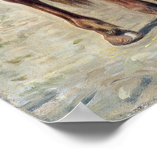 Simon Ludwig Ditlev Simonsen Back Uitzicht Poster (Hoek)