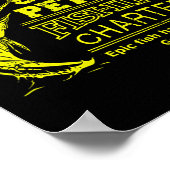 Simon Peter's Fishing Charters Funny Jesus Christ  Poster (Hoek)