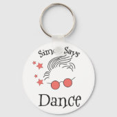 Simon Says danst Sleutelhanger (Voorkant)