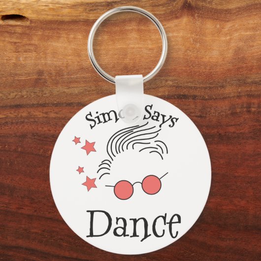Simon Says danst Sleutelhanger (Voorkant)