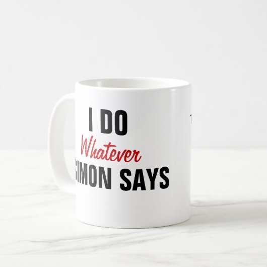 Simon Says Koffiemok (Voorkant links)