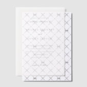 Simon Simple Elegant Wedding Vellum Uitnodigingen (Offset (Uitnodiging))