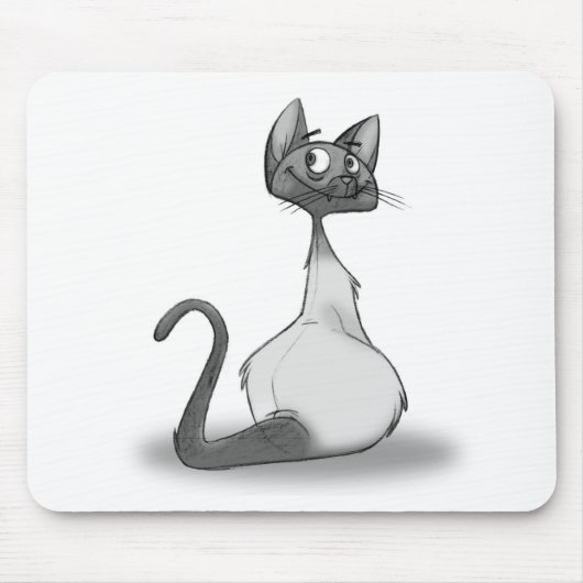 Simon Sketch Mousepad Muismat (Voorkant)
