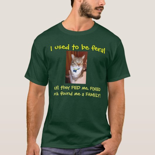 Simon the Feral T-shirt (Voorkant)