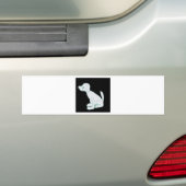 Simon the Great Dane Bumpersticker (Op auto)