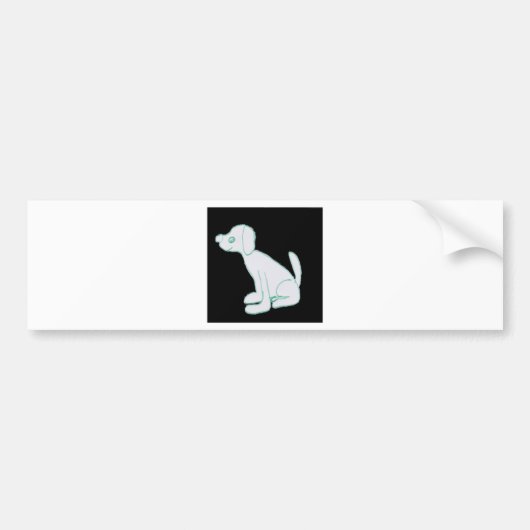 Simon the Great Dane Bumpersticker (Voorkant)