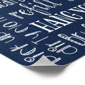 Simon zegt... Badkamerregels Poster (Hoek)