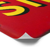 Simonds Beer,  enamel-teken. Poster (Hoek)