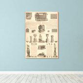 Simonds Manufacturing Company Stewart Canvas Afdruk (Insitu (Houten vloer))