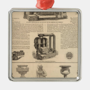 Simonds Manufacturing Company Stewart Metalen Ornament