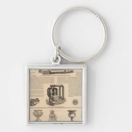 Simonds Manufacturing Company Stewart Sleutelhanger (Voorkant)