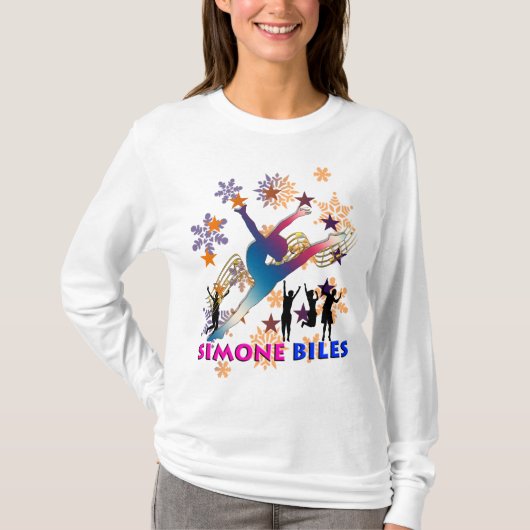 Simone Bile T-Shirts vrouwen Mannen (Voorkant)