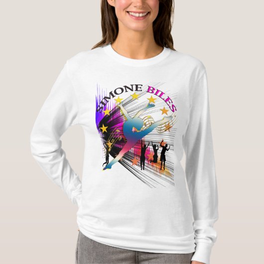 Simone Biles accessoires TShirts vrouwen Mannen (Voorkant)