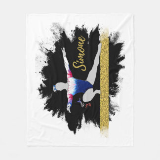 Simone Biles Blanket Fleece Deken