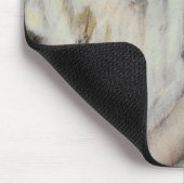 Simone in een Witte Bonnet Muismat (Hoek)