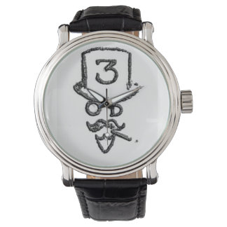 Simon's 3OD logo horloge