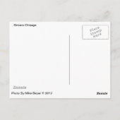 Simons Prachtige Neon Sign Post Card Briefkaart (Achterkant)