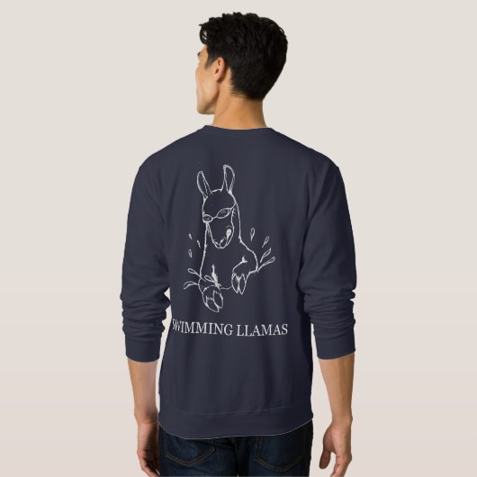Simon's Rock Swim Team Sweatshirt (Achterkant volledig)