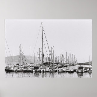 Simon's Town Harbor Cape Town Kodak Film Poster