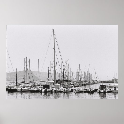 Simon's Town Harbor Cape Town Kodak Film Poster (Voorkant)