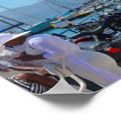 Simon's Town Marina Harbor South Africa Poster (Hoek)