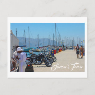 Simon's Town Navy Harbor South Africa Briefkaart