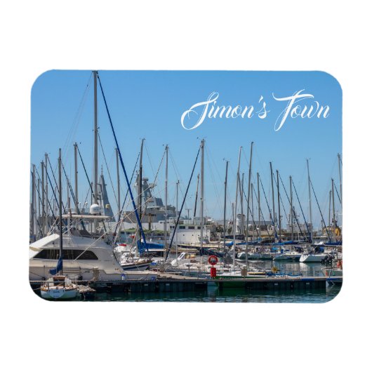 Simon's Town Navy Harbor South Africa Magneet (Horizontaal)
