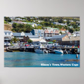 Simon's Town ,Westerne Kaapverdië ,Zuid-Afrika Poster (Voorkant)