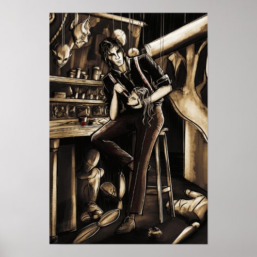 Simon's Workshop Print (Voorkant)