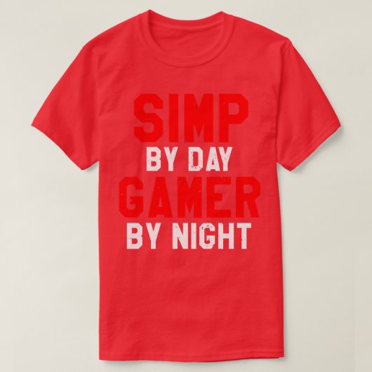 Simp Gamer T-shirt (Design voorkant)