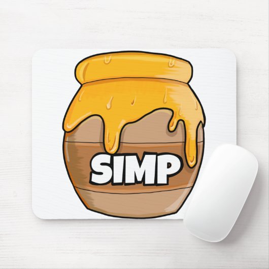Simp mousepad muismat (Met muis)