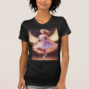 Simpal Zwart t-shirt Pari design