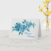 Simpatia Floral Azul - Spaanse sympathiekaart Kaart (Gele Bloem)