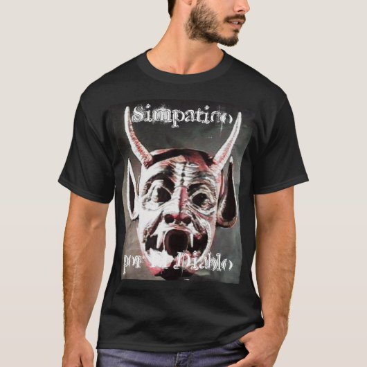 Simpatico por El Diablo Devil t-shirt - Gepersonal (Voorkant)