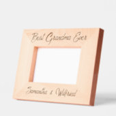 Simpel Beste Oma Ooit Naam Custom Wood Lijsten Gegraveerde Lijstjes (Links)