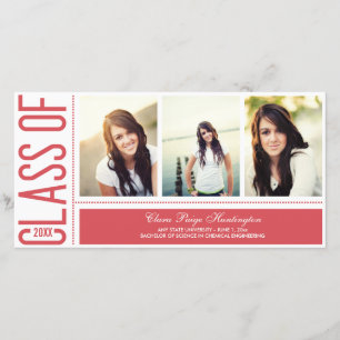 Simpel Coole Afstudeer Uitnodiging