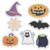 Simpel Coole Halloween  Sticker (Voorkant)