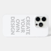 Simpel - Creëer die van jezelf Case-Mate iPhone Case (Achterkant (horizontaal))