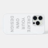 Simpel - Creëer die van jezelf iPhone Hoesje (Achterkant horizontaal)