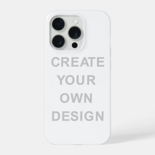 Simpel - Creëer die van jezelf iPhone Hoesje (Achterkant)