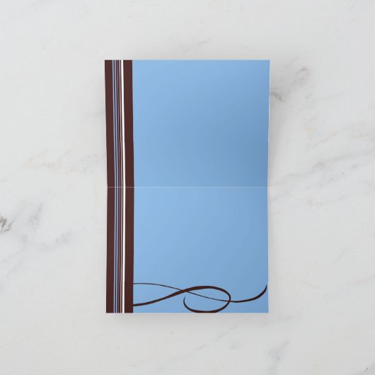 Simpel Dank You Card Bedankkaart (Binnen)