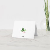 Simpel Eerlijk Kerstgroet Feestdagen Kaart (Achterkant)