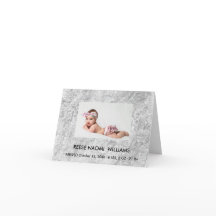Simpel Elegante foto van babymeisje