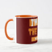 Simpel Happy Halloween Ik ben met de heks kostuum Mok (Links)