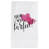 Simpel, jij bent de perfecte Valentijn | Cadeautas (Voorkant)