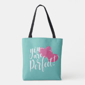 Simpel, jij bent de perfecte Valentijn | Tote bag (Achterkant)