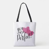 Simpel, jij bent de perfecte Valentijn | Tote bag (Achterkant)